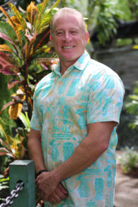 Image of JOHN GELARDI, the Director of Catering at the Mai-Kai Restaurant and Polynesian Show.