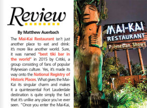Screenshot of an article - Yellow Magazine Review of the Mai-Kai.
