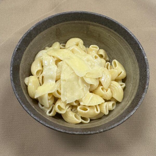 kids buttered noodle dish