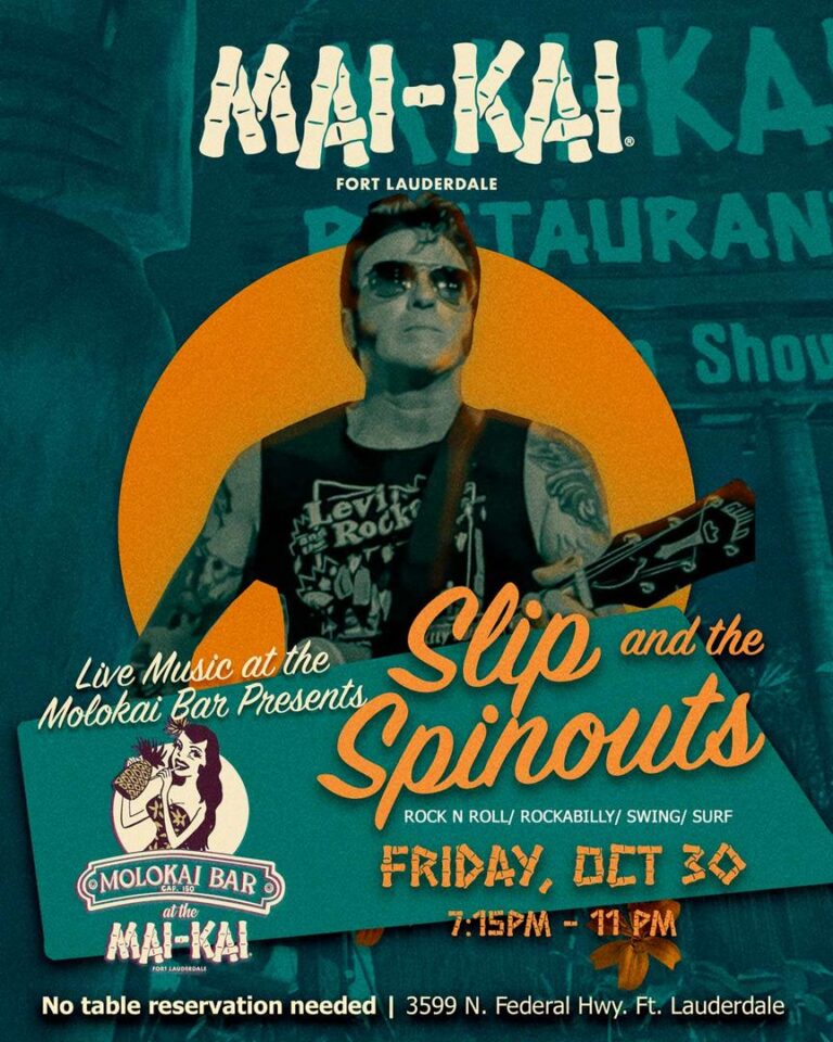 Slip & The Spinouts Live @ the Molokai Bar